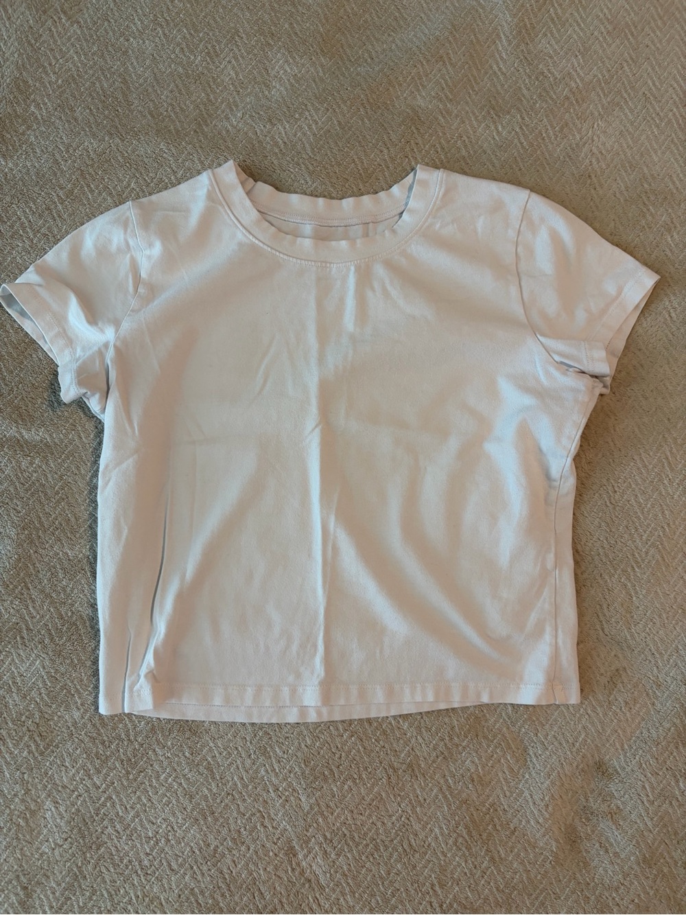 Hollister White Short-Sleeve Tee